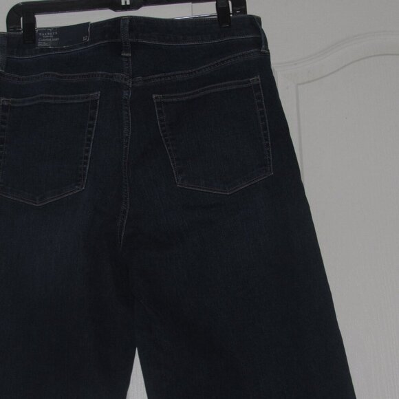 NWT TALBOTS Flawless Wide Leg Culotte Crop Jeans Size 12 - Picture 4 of 8